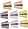 OFFIGAM 8pcs Ponytail Cuffs Hair Clips for Fine Hair Human Ponytail Holder Buckles for Curly