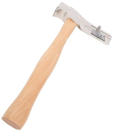 Magnetic Roofing Hammer, MWT 005 MH 17oz Multifunctional Magnet Roofing Hatchet with Wooden Handle, for Roofing Work