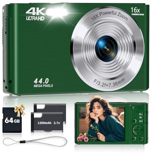 Appareil photo numérique professionnel pour photographie, design compact, appareil électronique portable