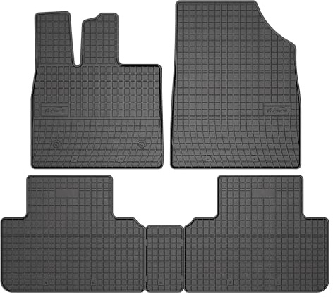 FROGUM EL Toro Gummimatten Ganzjähriges-Set von Autofussmatte Auto Fußmatten für BYD Seal U ab 2024 | Beständiges Gummi Material | 1,5cm Schutzkante