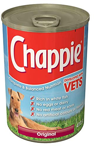 Mars Petfoods 160111/4064 Mars - Chappie Can Original - 412g - EU/UK,, Pack of 12