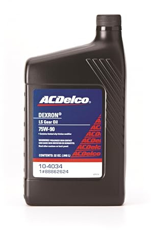 ACDelco GM Original Equipment 10-4034 (88862624) Dexron LS 75W-90 Gear Oil - 32 oz