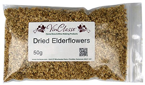 VinClasse Dried Elderflowers - 50g Bag