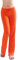HOEREV Frauen Soft Modal Slimming Hose Yoga Hosen Pyjama-Hose, Orange, XXL