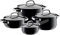 WMF FUSIONTEC 05.1485.5290 Kit de cacerolas 4 Pieza(s) - Kits de cacerolas (Negro, Hierro Fundido, Acero Inoxidable, Acero Inoxidable, Vidrio, 250 °C, Alemania)