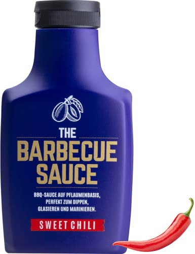 THE BARBECUE SAUCE SWEET CHILI - auf Pflaumenbasis - 390g - BBQ Burger & RIbs Grill Sauce