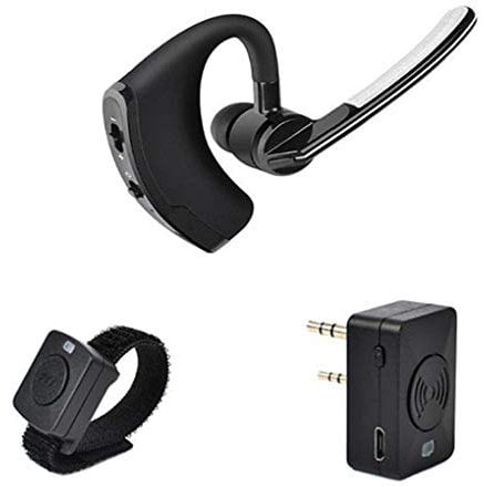 heacker Talkie Walkie Casque sans Fil Bluetooth bidirectionnel pour Baofeng 888S UV5R