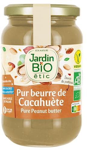 Jardin BiO étic - Pur Beurre de Cacahuète 350g (L'emballage peut varier)