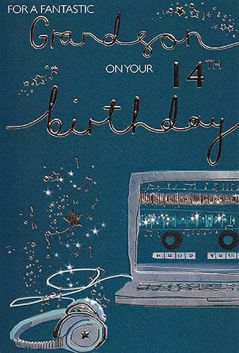 ICG Geburtstagskarte f�r Enkelsohn zum 14. Geburtstag, Alter 14