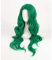 SXHMSAL Sailor Moon Sailor Neptune Cosplay-Perücke, Anime-Perücke, doppelter Schwanz, Damenhaar, Halloween-Party, Cosplay-Kostüm, Zubehör, Geschenke für Anime-Liebhaber, lang