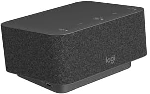 Logitech Logi Dock Graphite - Black USB Docking Station with 9 USB Ports