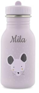 Ma Fabrique Perso - Gourde Métallique Enfant (350mL) - Animaux - Personnalisable (Souris)