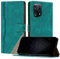 Netany Funda para OPPO Find X5, Funda Libro de Cuero con Ranura Cierre Magnético Soporte Plegable Carcasa Protectora (Verde)