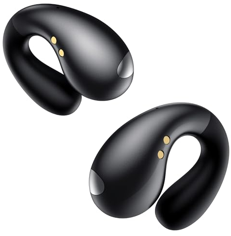 Boytond Cuffie Bluetooth Clip Orecchio - Auricolari Bluetooth Sport ad Alte Prestazioni per Gli Amanti dell'Outdoor, Conduzione Ossea e Design Ergonomico