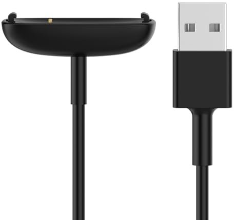 QHBAMD Charger Compatible for Fitbit Inspire 2 / Fitbit Ace 3, Replacement USB-A Charging Smartwatch Cable 3.3ft/1M