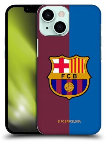 Head Case Designs Carcasa rígida con licencia oficial del FC Barcelona Home 2024/25, compatible con Apple iPhone 13 Mini