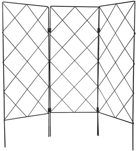 Gartenstütze, Klappzaun, Erbsenleguminose, Rankgitter für Kletterpflanzen, Clematis, Pflanzen, Gurken, Rankgitter, Ständer, Netz, Garten, Netz, Zaunstütze