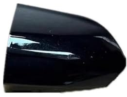 Poignée Porte Voiture pour F&ord pour Mustang Couvercle Poignée Porte Voiture Avant Gauche Poignée Porte Capuchon Protection Couvercle Clé Pièces Décoration(Noir)
