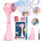 Panacare Dinosaurier Seifenblasenspielzeug, Elektrische Kinder Seifenblasenmaschine mit 360ML Seifenblasenlösung Bubble Stick 5000+ Seifenblasen/Min für Outdoor/Party/Hochzeit/Ostern, Bubble Machine