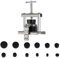 JAWUZ Presse Boîtier Montre - Outil Professionnel pour Ouvrir et Fermer Boîtiers Ronds 22-42mm - Kit Changement Pile - Pression Verticale Ajustable - Compatible Fond à Levier