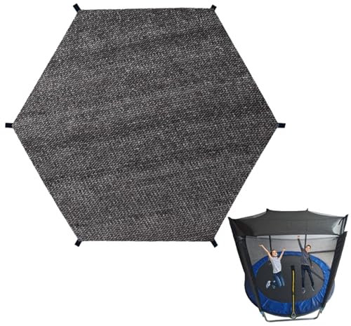 Générique Housse De Protection pour Trampoline, Tente De Trampoline D'extérieur, Housse De Protection pour Trampoline De 1,8 M, 2,4 M, 3 M, 3,6 M, Facile à Installer(12FT-6)