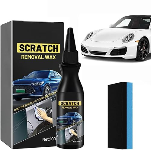 Autopolitur,kratzer entferner,autopolitur kratzer entfernen,100ML Autolack Reparatur Polieren Paste, Kratzer Entferner für Verschiedene Oberflächen,Kratzer Reparaturpaste (1PCS) (1)