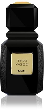 Ajmal Thai Wood Eau de Parfum 100 ml | Perfume for Men & Women | Long Lasting Woody Oriental Fragrance Made in Dubai | Smoky Oud & Amber Notes | Elegant Everyday Scent