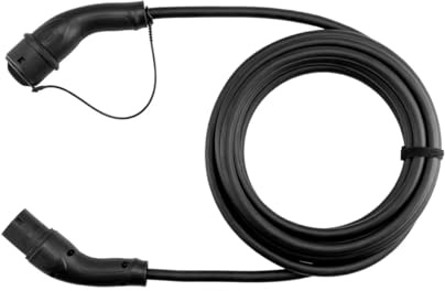 Audi 4N0093053A Ladekabel Verbindungskabel Ladestation Wallbox Ladesäule Stromkabel, 6m Länge, 3-phasig, 32A, max. 22kW
