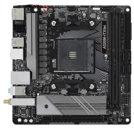 schede madri Fit For ASRock A520 Mini-ITX A520M-ITX/AC Socket AM4 64 GB DDR4 NVMe SSD M.2 Supporto CPU 5800 3400G 3200 3600 5600 3900
