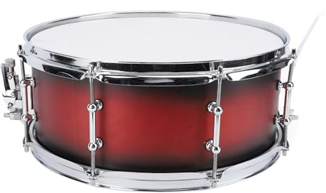 Sxhlseller PET Drumheads 14 8 Lug Snare Drum Kit für Erwachsene Anfänger-Blaskapellen, Robuste Bauweise für Gleichbleibend Kraftvolle Leistung