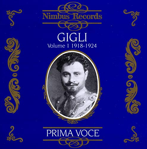Prima Voce: Gigli, Vol. 1