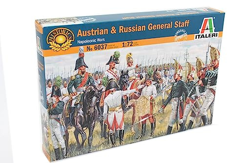 Italeri 510006037 – 1:72 Austrian & Russian General Staff