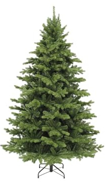 Triumph Tree Sherwood Deluxe Künstlicher Weihnachtsbaum – Christmas Tree H155 x Ø112 cm – Grün