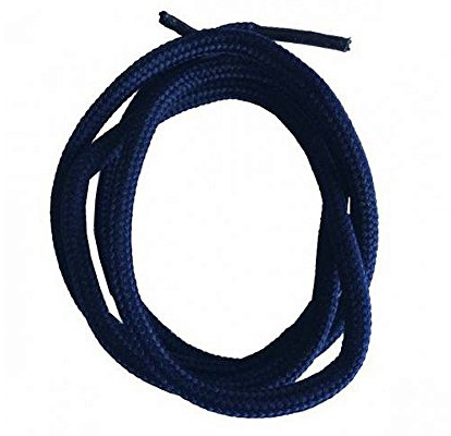 Collonil Schnürsenkel Runde 3 mm Dicke Kordel 60 cm Dunkelblau