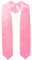 GraduationMall Abschluss Stola für akademische Kirche Priester Chor Stola Stahl 152cm Unisex Erwachsene Rosa