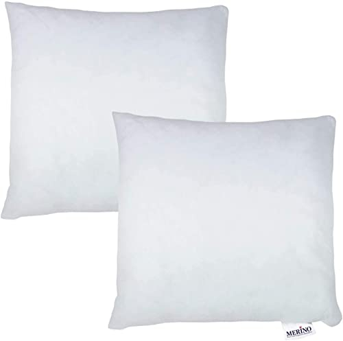 Merino-BETTEN 2er Set Kissen 40x40 | Dekokissen | Couchkissen | Kissen mit Reißverschluss