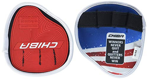 Chiba Erwachsene Grippad Motivation, royal/weiß/rot, S/M, 40186