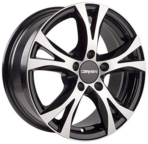 CARMANI 09 Compete black polish 8x18 ET42 5.00x115 Hub Bore 70.30 mm - Alu felgen