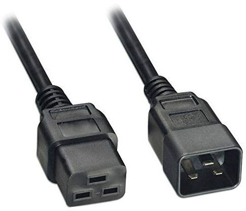 Akyga AK Up Extension 1.8 m Stromkabel Kit for Server Ups Black