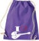 Shirtstown, Sac de gym Musique I Love Mandoline, Purple
