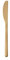 Mepra AZB10801137 Buttermesser Due Ice Oro, Gold