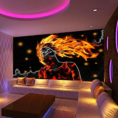 Peinture murale sans couture_Hotel grand outillage barre murale sans couture papier peint revetement mural karaoké casino papier peint 3d foot gris noir poster pierre photo salon-250cm×170cm