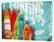 Blechschild Nostalgie Surfen Surfklub Wellenreiten