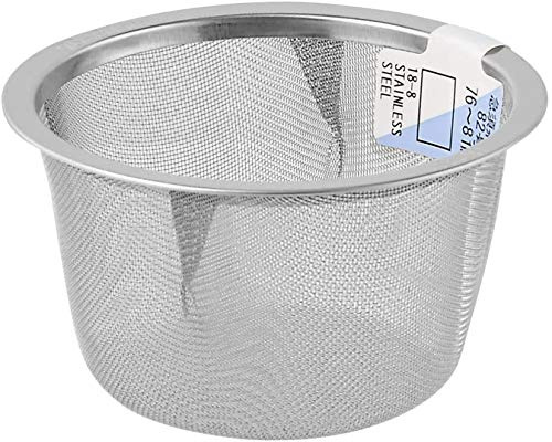 TIKUSAN Teapot Tea Pot Replacement Stainless Steel Mesh Strainer Tea Infuser Made in Japan (82 go)