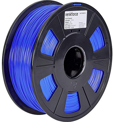 Renkforce RF-4511194 Filament PLA 1.75mm 1000g Blue 1St.