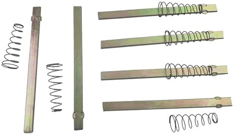 JOUNJIP Flat Spindle Rods Replacement Parts - (6 Pack) for JOUNJIP Mechanical Door Locks Only - 87mm Long