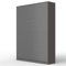 SMARTBett Schrankbett Standard Anthrazit 140 Vertikal