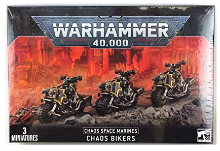 Games Workshop Warhammer+40k+-+Space+Marine+du+Chaos+Bikers+%282019%29
