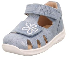 Superfit Mädchen Bumblebee Sandale, Blau 8010, 25 EU