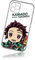 Roffatide Anime Demon Slayer Transparent TPU Clear Phone Case Kamado Tanjirou Phone Cover mit iPhone 6 6S 7 8 Plus X XR XS Max 11 12 13 Pro Max Mini SE 2020 Case(iPhone 7/8/SE2)
